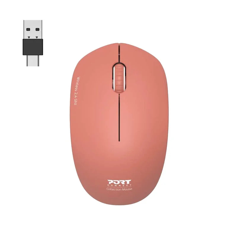 Port Connect MOUSE COLLECTION II WIRELESS Blush