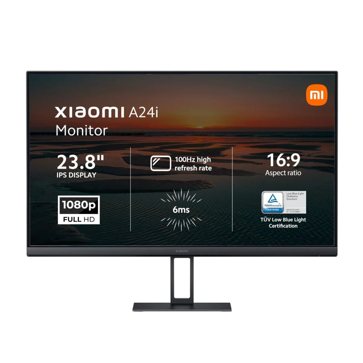 Xiaomi A24i24 "Full HD 1080p IPS Monitor (100Hz, 6ms, 16:9, HDMI/DP Flicker Free, and VESA Mount)