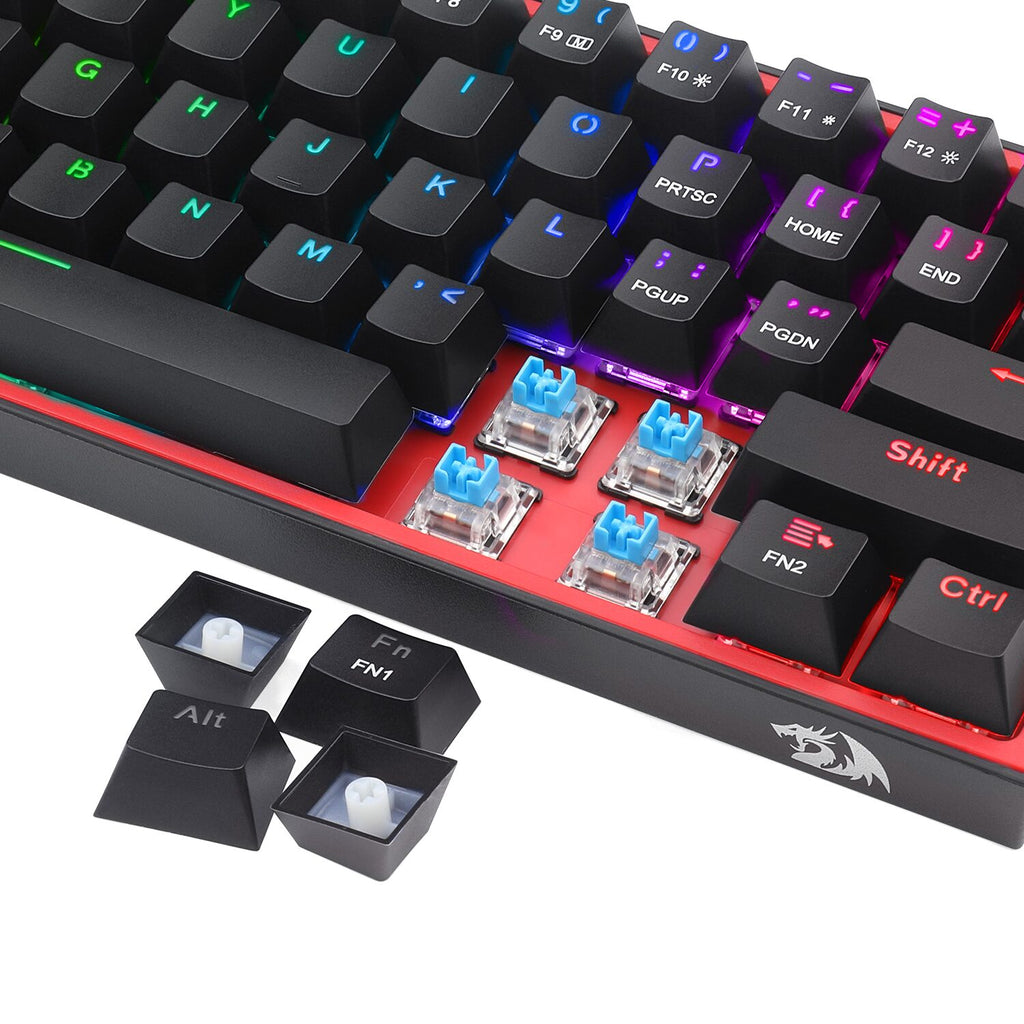 Redragon K617 FIZZ 60% Wired RGB Gaming Keyboard