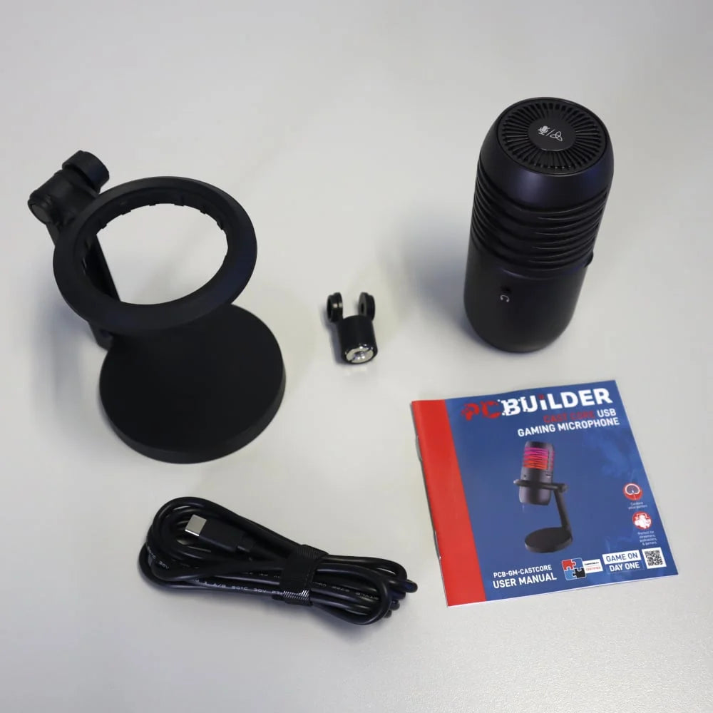 PC Builder Cast Core USB Gaming Microphone