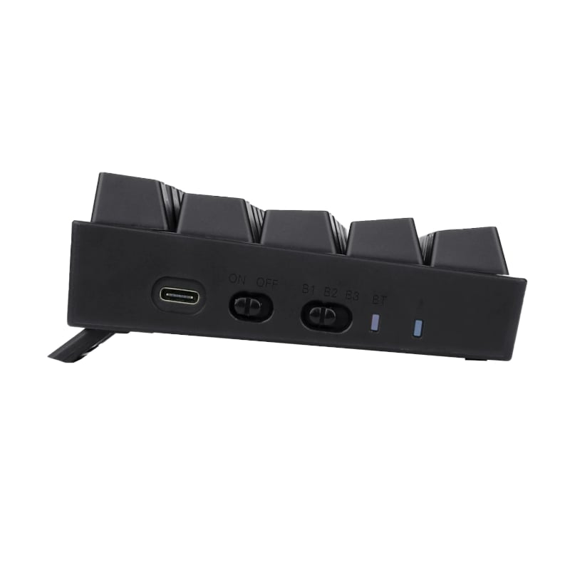 REDRAGON DRACONIC PRO Mechanical 61 KeyBluetooth 5.0RGB 9 Colour ModesRechargable BatteryType-C Charging Cable Gaming Keyboard – Black